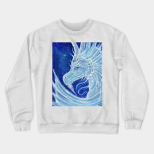 The Ice dragon by Renee L Lavoie Crewneck Sweatshirt